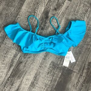 NWT Raisins brand off the shoulder bikini swim top SIZE MEDIUM